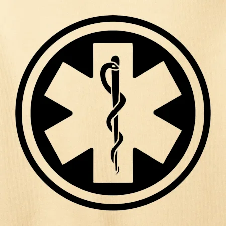 Rescue logo samostatné kulaté