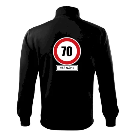 Dopravní značka - rychlost 70 - váš nápis