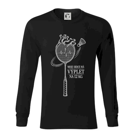 Badminton srdce s výpletem