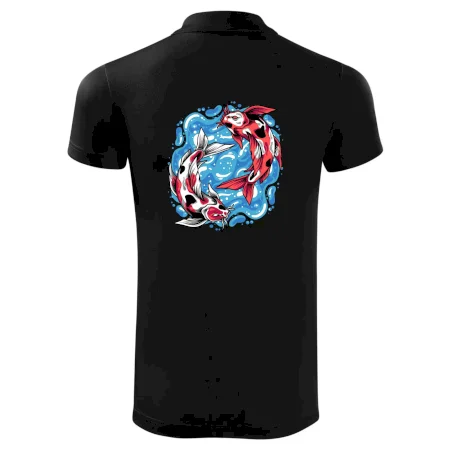 Yin & Yang Koi kapr - červený