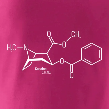 Molekulární struktura Cocaine Kokain
