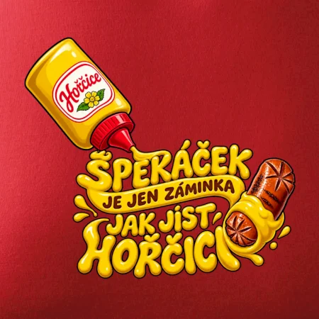 Špekáček je jen záminka jak jíst hořčici