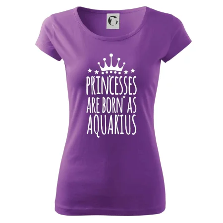 Princesses are born as Aquarius - Vodnář