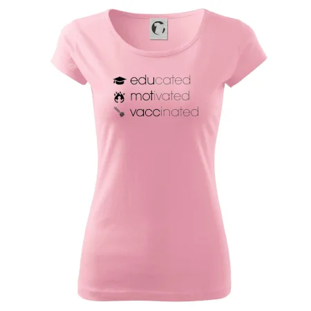 Educated motivated vaccinated