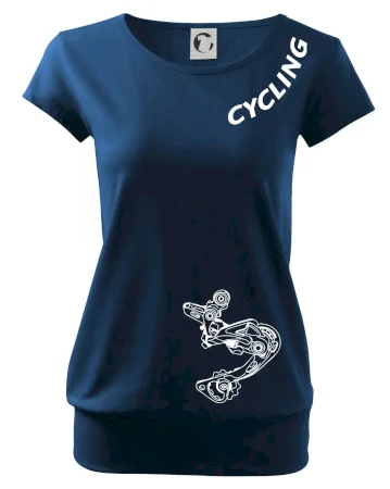 Cycling nápis šikmo