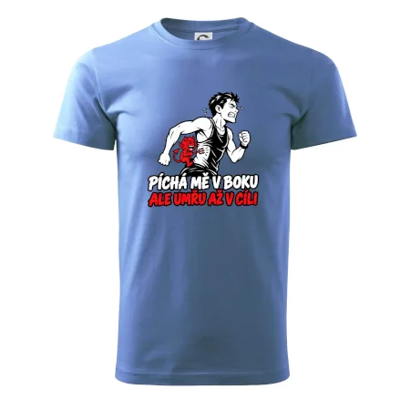 Běžec píchá mě v boku