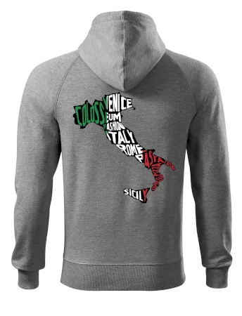 Mapy - názvy měst - Italie