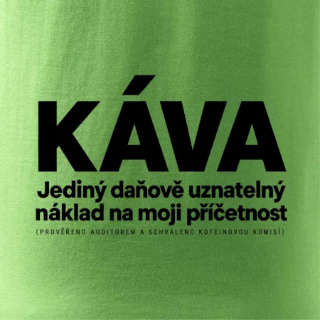 Káva daňově uznatelný náklad na příčetnost