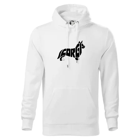 Corgi - nápis v těle