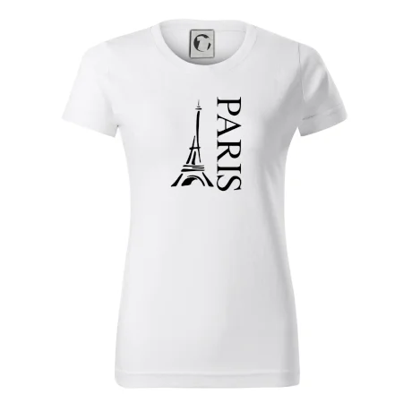 Paris nápis Eiffelovka na výšku