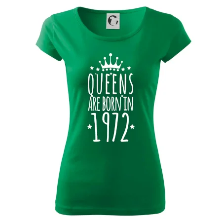 Queens are born in 1972