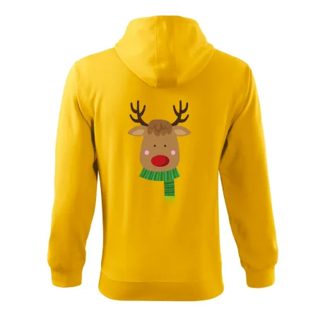Jelen se šálou