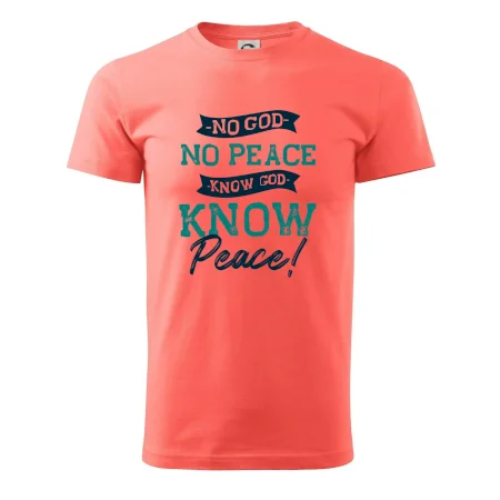 No God no peace, know god know peace