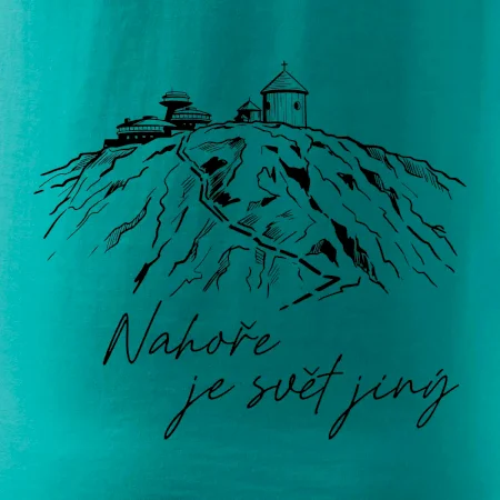 Sněžka Nahoře je svět jiný