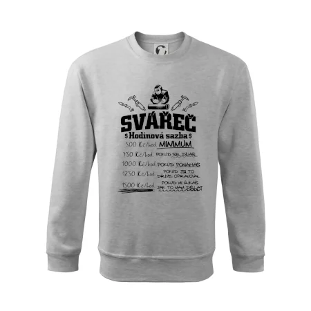 Svářeč - hodinová sazba