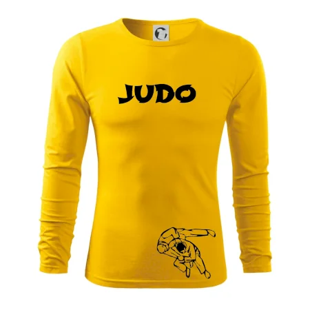 Judo nápis + postavy