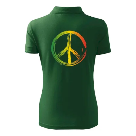Peace symbol paint