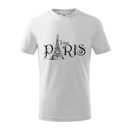 Paris nápis Eiffelovka rovný