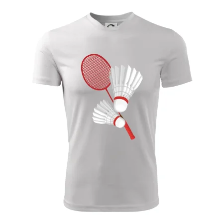 Badminton - pálka a košík