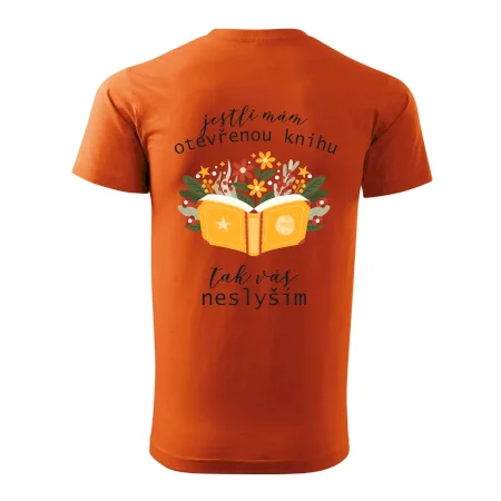 Jestli mám otevřenou knihu, tak vás neslyším