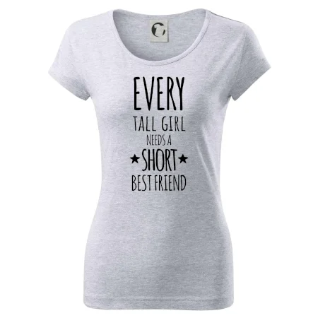 Every tall girl needs a short best friend
