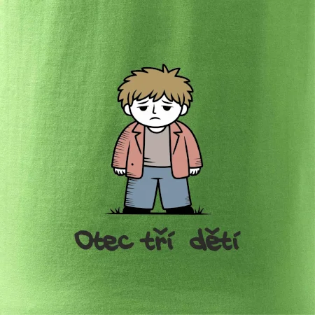 Unavený otec tří dětí
