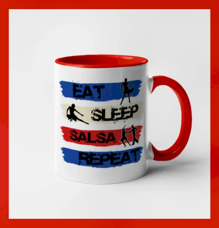 Eat sleep salsa repeat