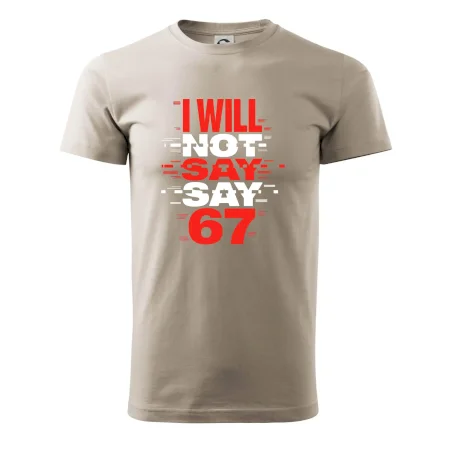 Červený - I Will Not Say SAY 67