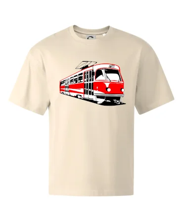 Tramvaj T3R barevná