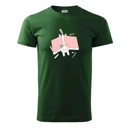 Učení na státnice kočka