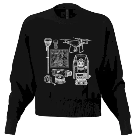 Geodet teodolit dron