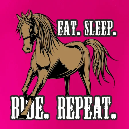 Eat Sleep Ride Repeat Western