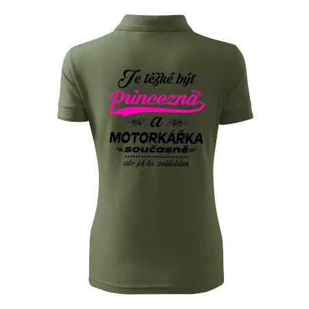 Je těžké být princezna - motorkářka