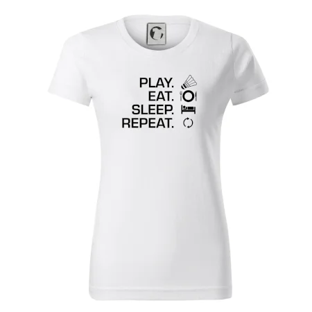 Play Eat Sleep Repeat badminton