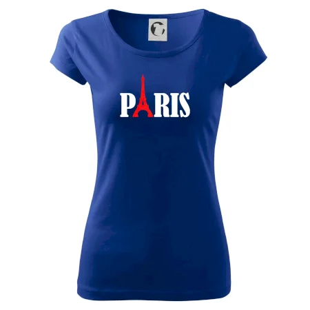 Paris nápis Eiffelova věž