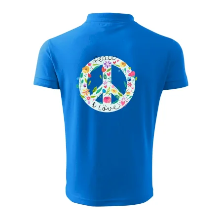 Peace and love symbol
