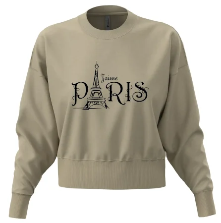 Paris nápis Eiffelovka rovný