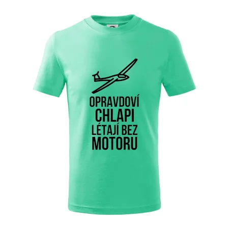 Opravdovi chlapi létají bez motoru