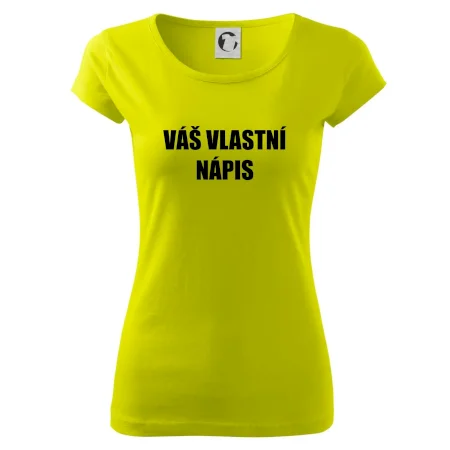 Tvůj vlastní nápis - tiskací