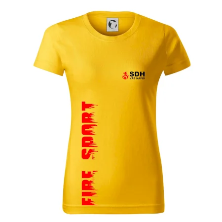 SDH nápis (oheň, firesport, název sboru - vlastní nápis)