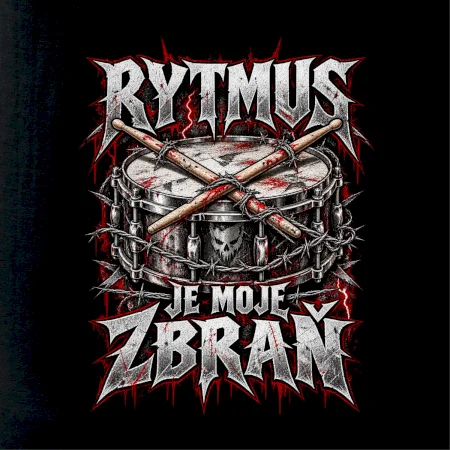 Rytmus je moje zbraň - ostnatý metalový buben
