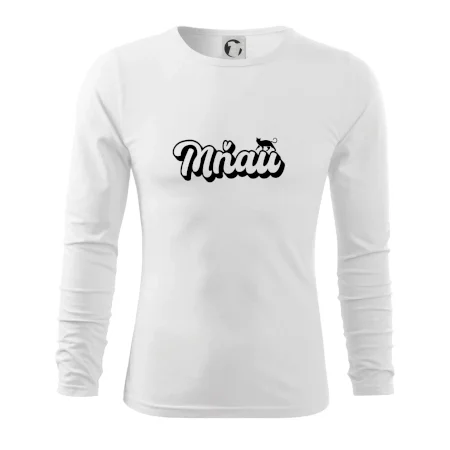 Mňau nápis