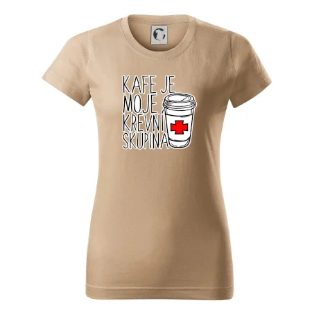 Kafe je moje krevní skupina