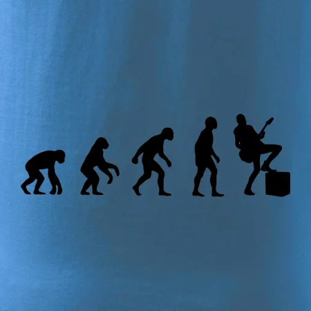 Evoluce kytarista - noha na kombu