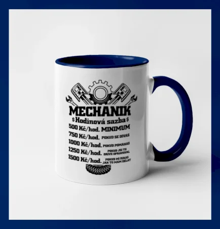 Mechanik - hodinová sazba