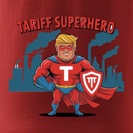Tariff Superhero Trump