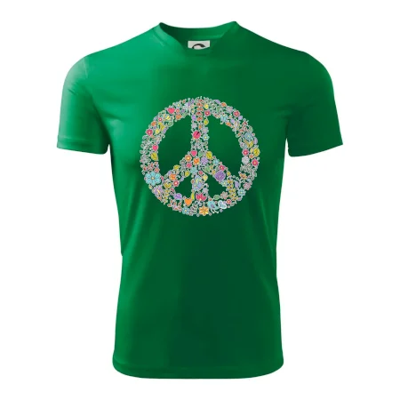 Peace symbol lístečky