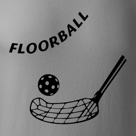Floorball nápis šikmo