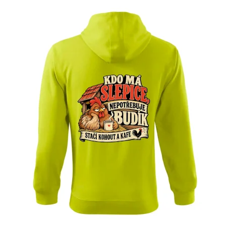 Kdo má slepice nepotřebuje budík