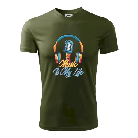Music is my life sluchátka